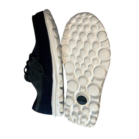 Skechers On-The-Go Low Women's Navy Blue Canvas Walking Sneakers Shoes Size 7 - Picture 10 of 16